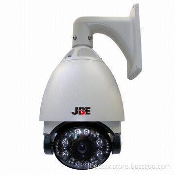 IR PTZ Camera with 360° Rotation Angle, Built-in OSD Menu and IR Distance of More than 120m